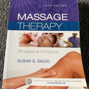 Massage Therapy Book by Susan G. Salvo - Fifth Edition